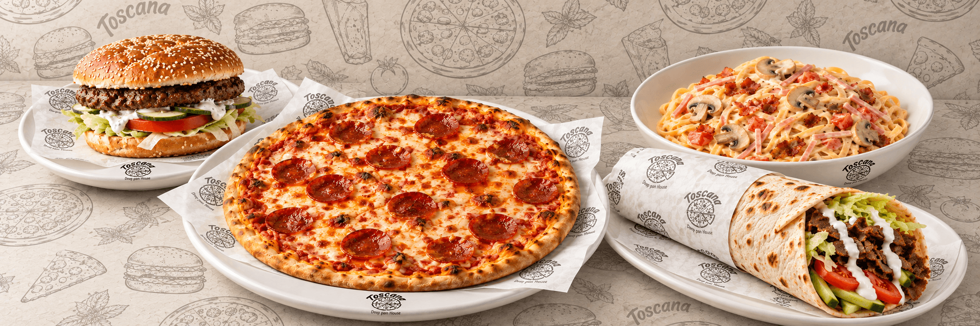 Toscana Pizza Glostrup — restaurant